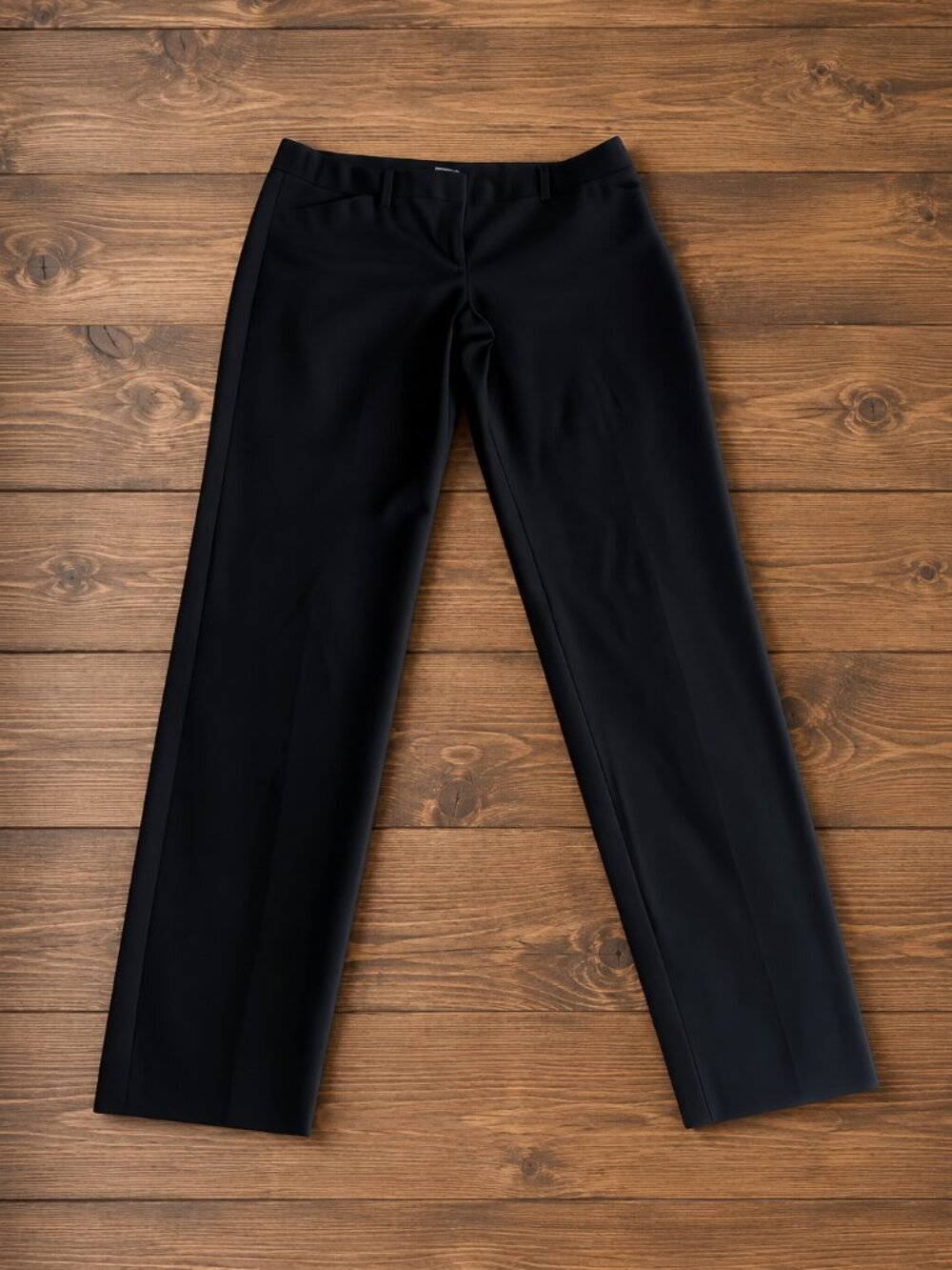 Express Editor Black Dress Pants Women's Size 6R Straight Leg